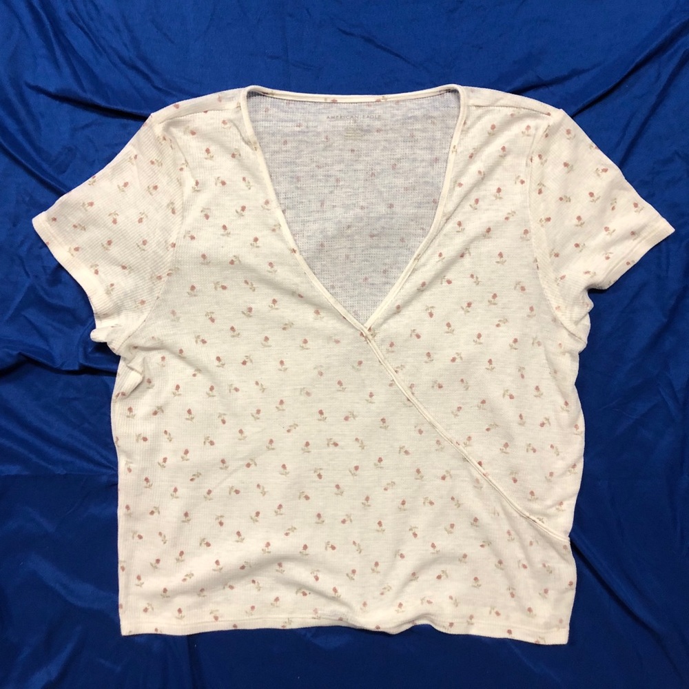 AE floral Crop Top